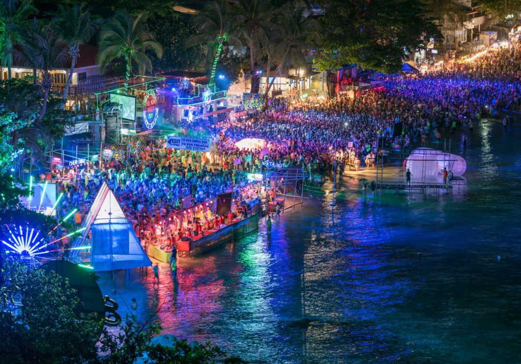 Full Moon party Koh Phangan, Thailand